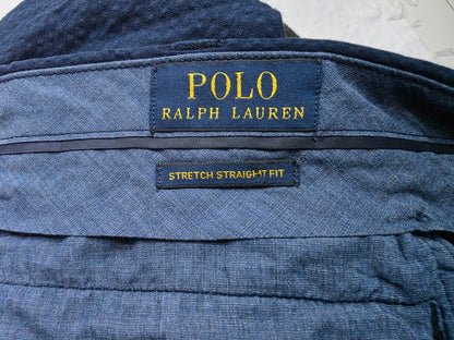 Bermuda Ralph Lauren Talla 40 Azul Stretch Recto