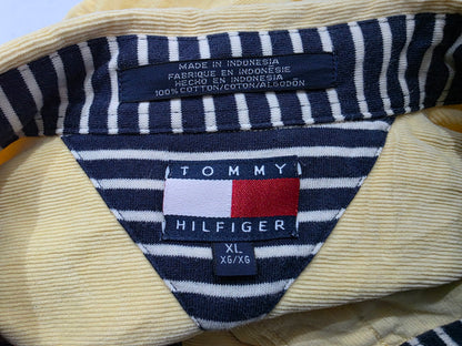 Camisa Tommy Hilfiger Xgrande Xl Amarillo Retro