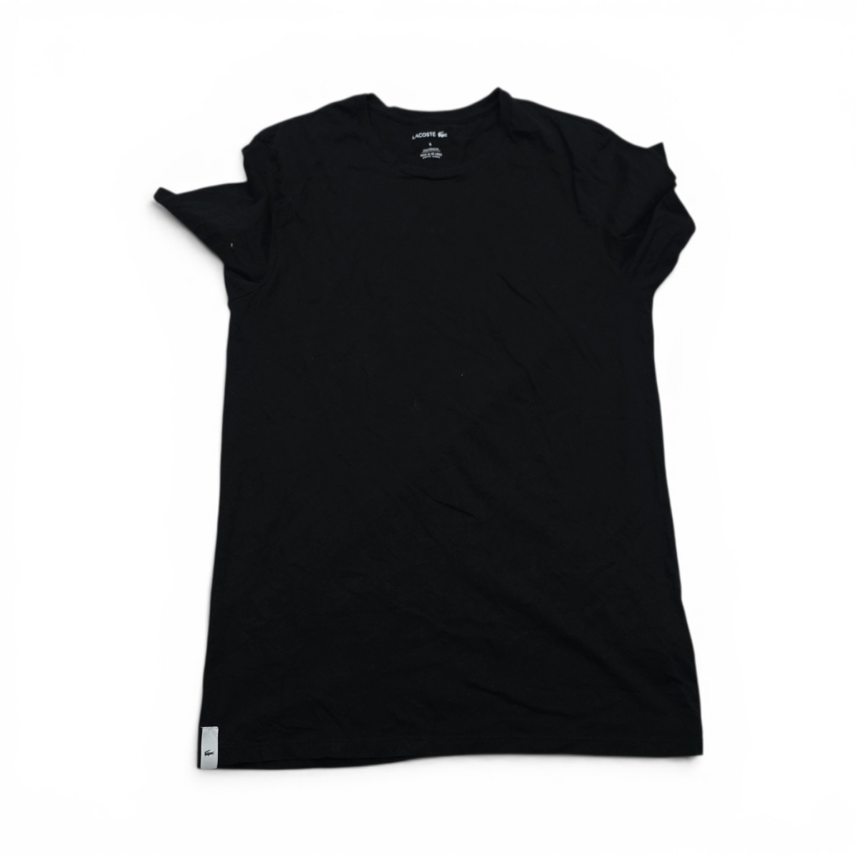 Playera Lacoste Xgrande Xl Negro Underwear