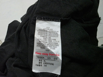 Playera Lacoste Xgrande Xl Negro Underwear