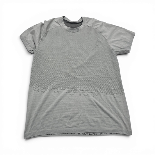 Playera Lululemon Xgrande Xl Gris Deportiva