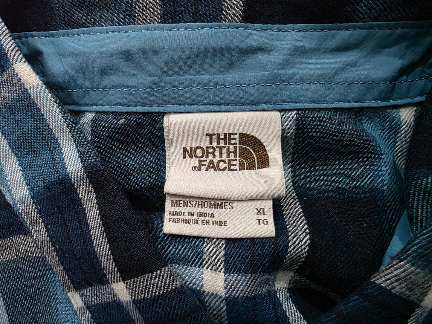 Camisa Ralph Lauren Xgrande Xl Azul Cuadro Franela