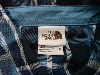 Camisa Ralph Lauren Xgrande Xl Azul Cuadro Franela