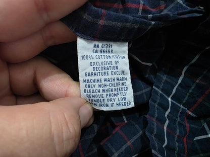 Camisa Ralph Lauren 2xl Custom Fit Cuadro Azul Pony Azul