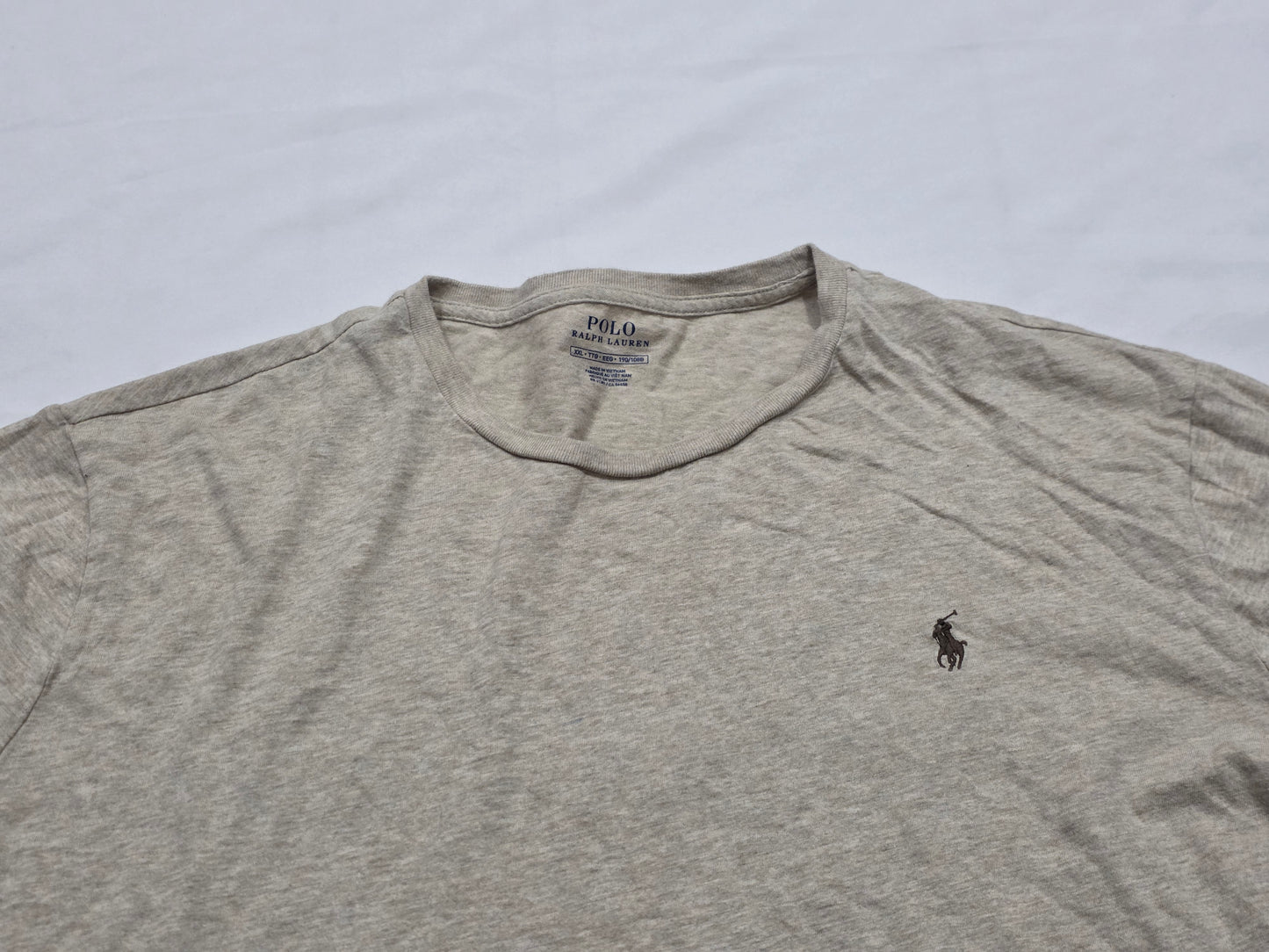 Playera Manga Larga Ralph Lauren 2xl Cafe Pony Cafe