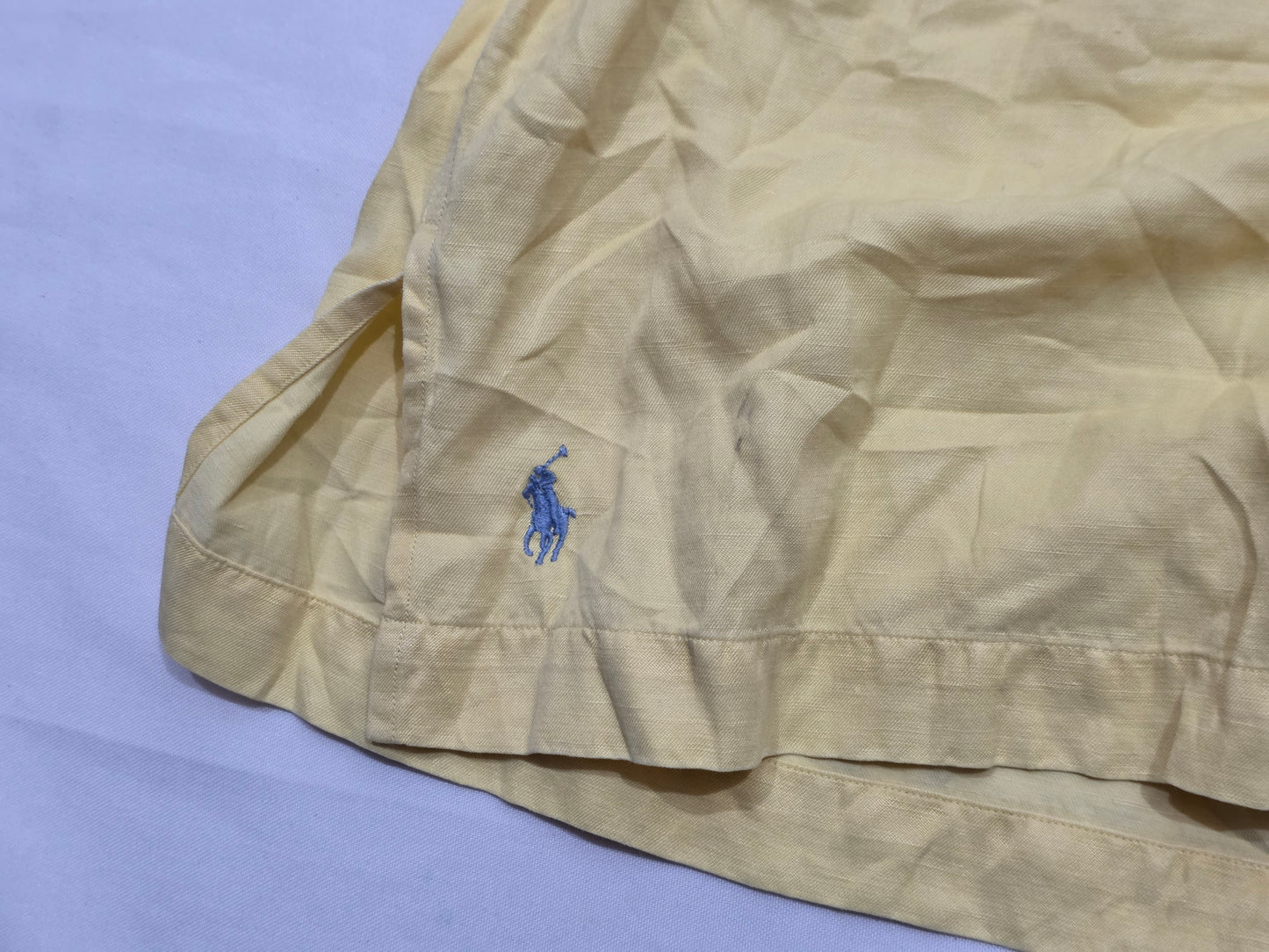 Camisa Manga Corta Ralph Lauren 2xl Caldwell Amarillo