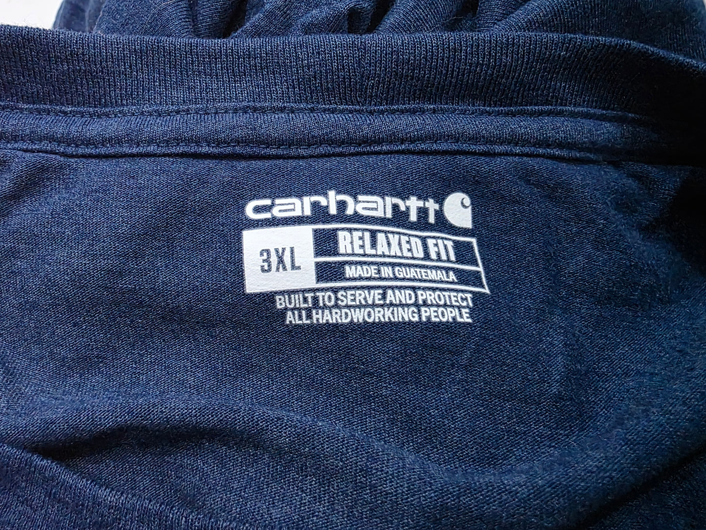Playera Carhartt 3xl Relaxed Fit Azul