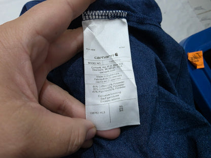 Playera Carhartt 3xl Relaxed Fit Azul