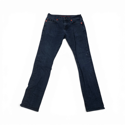Pantalon Recto Manchester United True Religion Talla 30 Azul (Usado)