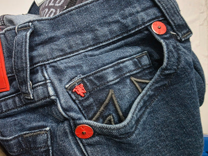 Pantalon Recto Manchester United True Religion Talla 30 Azul (Usado)