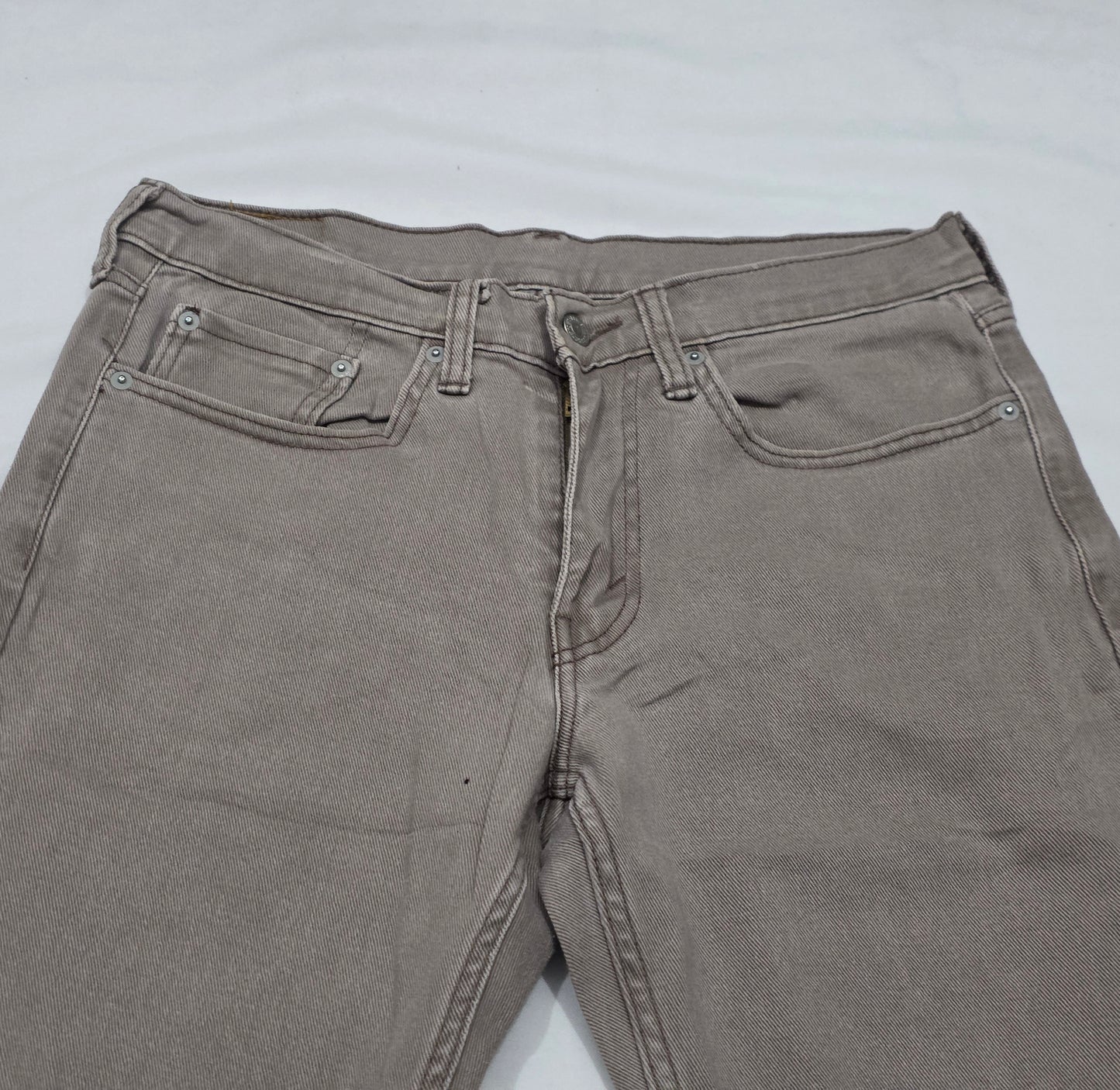 Pantalon Recto Levis 514 31x30 Cafe Deslavado (Usado)