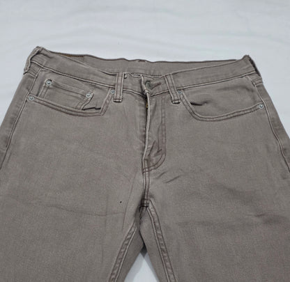 Pantalon Recto Levis 514 31x30 Cafe Deslavado (Usado)