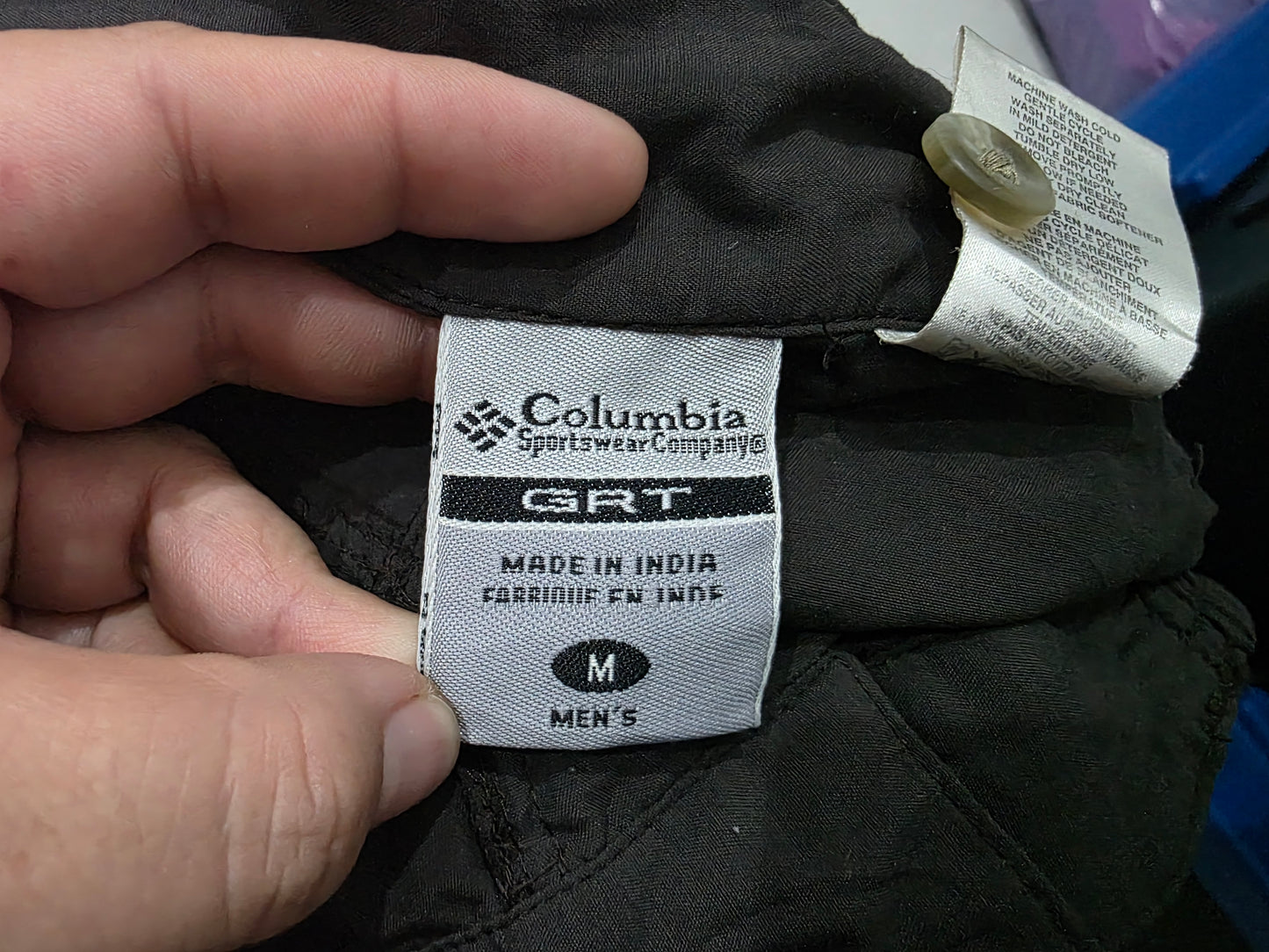 Pantalon Columbia Grt Mediano M Cafe Verdoso (Usado)
