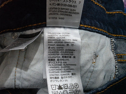 Pantalon Slimfit Levis 511 32x30 Azul (Usado)