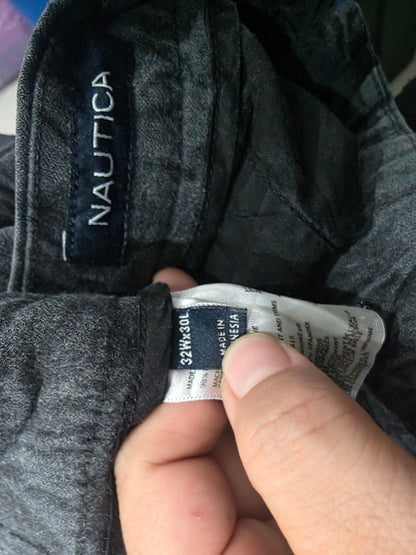 Pantalon Slimfit Nautica 32x30 Gris (Usado)