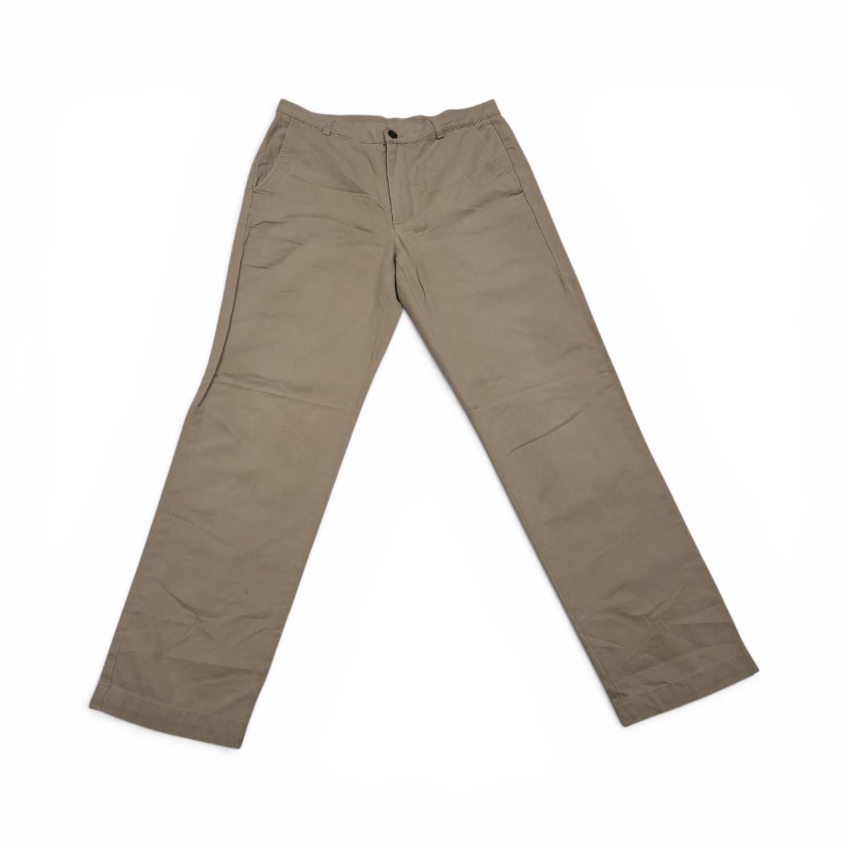 Pantalon Recto Brooks Brothers 33x32 Cafe (Usado)