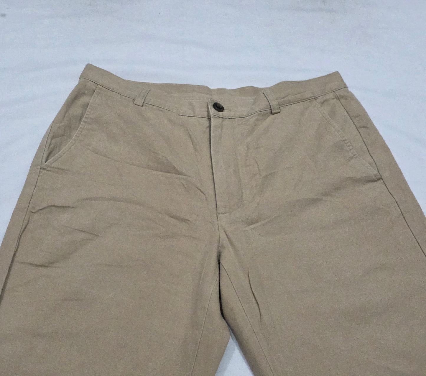 Pantalon Recto Brooks Brothers 33x32 Cafe (Usado)