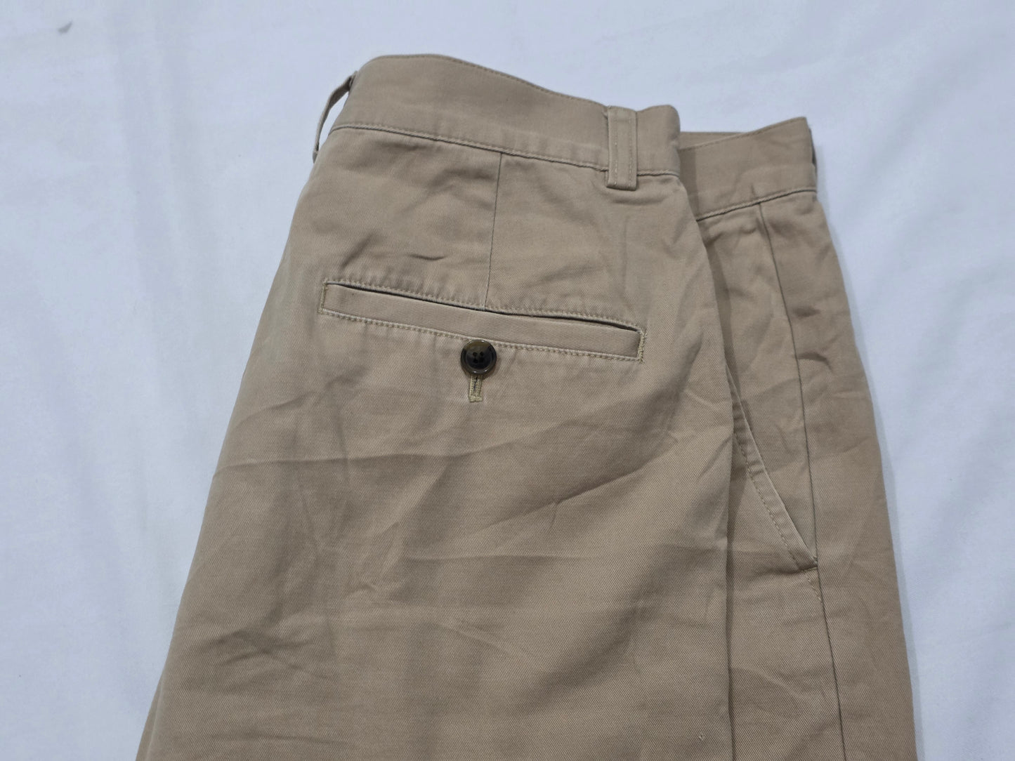 Pantalon Recto Brooks Brothers 33x32 Cafe (Usado)