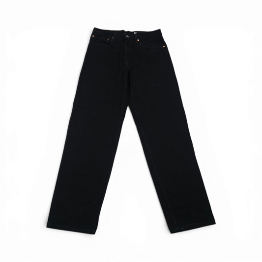 Pantalon Recto Vintage Levis 550 33x32 Negro (Usado)