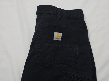 Pantalon Relaxed Fit Carhartt 33x30 Negro (Usado)