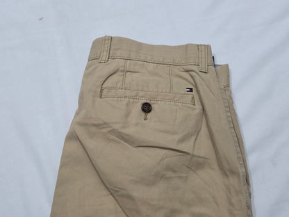 Pantalon Custom Fit Tommy Hilfiger 34x32 Cafe (Usado)