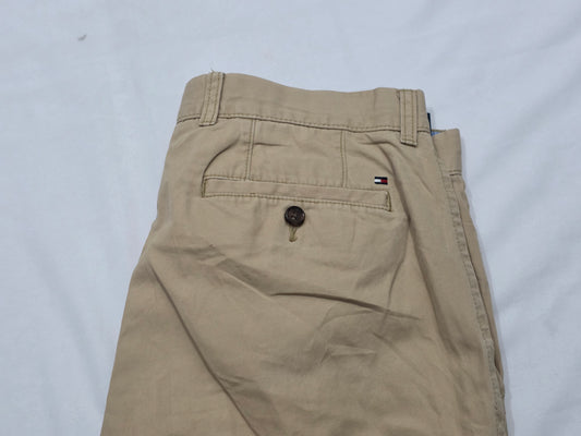Pantalon Custom Fit Tommy Hilfiger 34x32 Cafe (Usado)