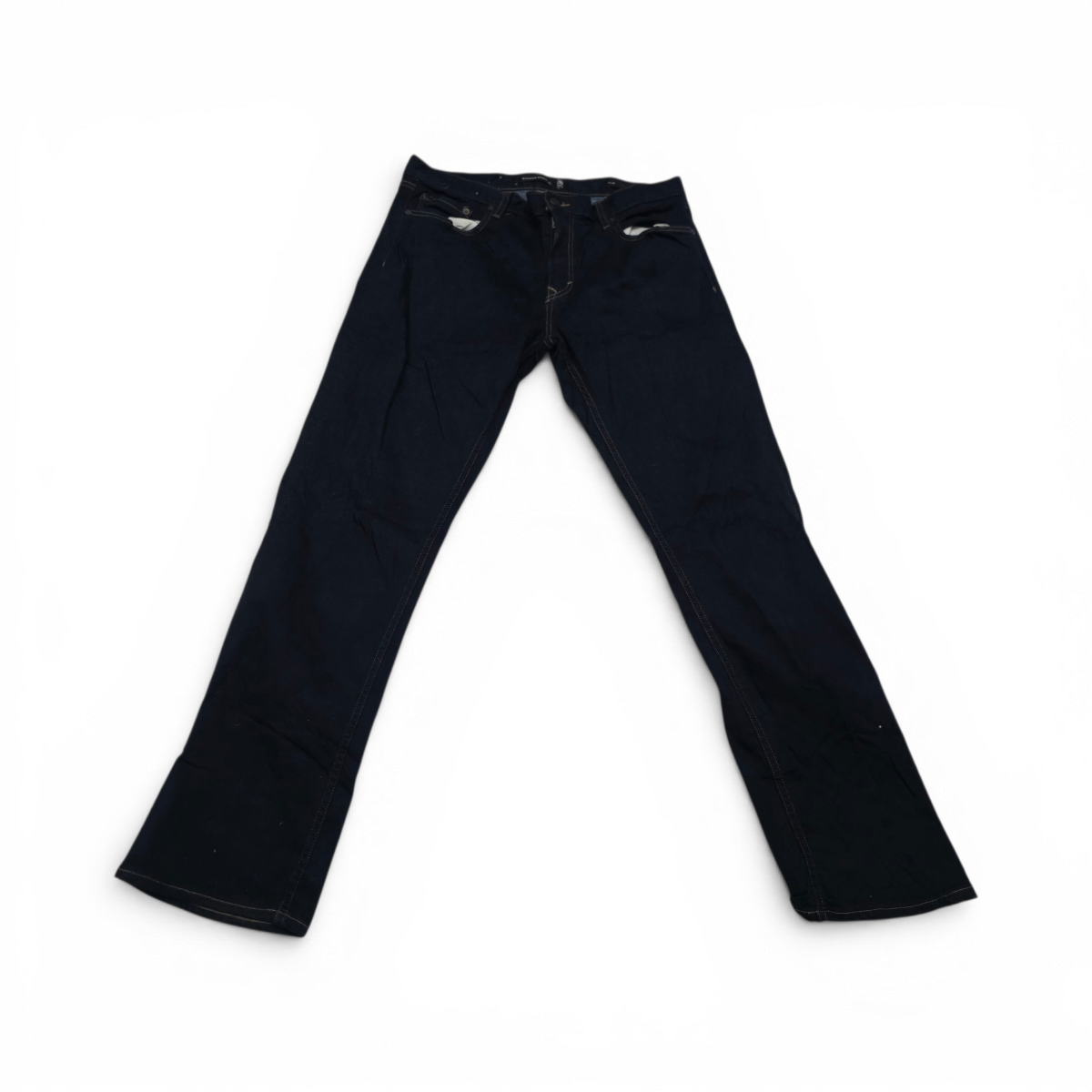 Pantalon Slim Banana Republic 35x32 Azul Marino (Usado)
