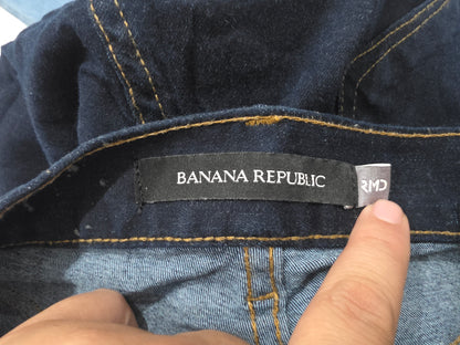 Pantalon Slim Banana Republic 35x32 Azul Marino (Usado)
