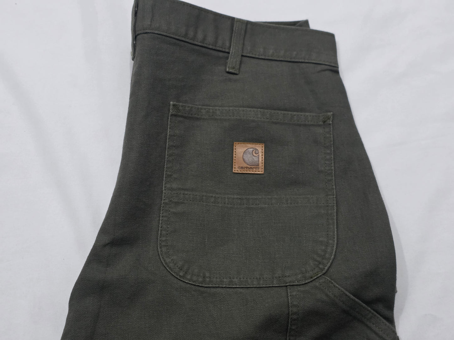 Pantalon Relaxed Carhartt 35x30 Verde (Usado)
