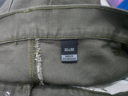 Pantalon Relaxed Carhartt 35x30 Verde (Usado)