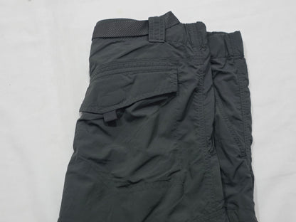 Pantalon Con Cinturon Columbia 36x34 Gris (Usado)