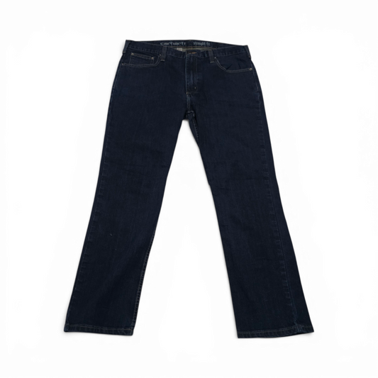 Pantalon Recto Carhartt 36x30 Azul (Usado)