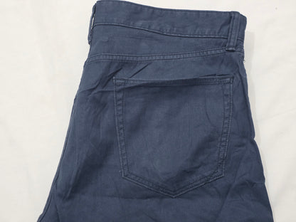 Pantalon Banana Republic 36x32 Recto Azul Metalico (Usado)