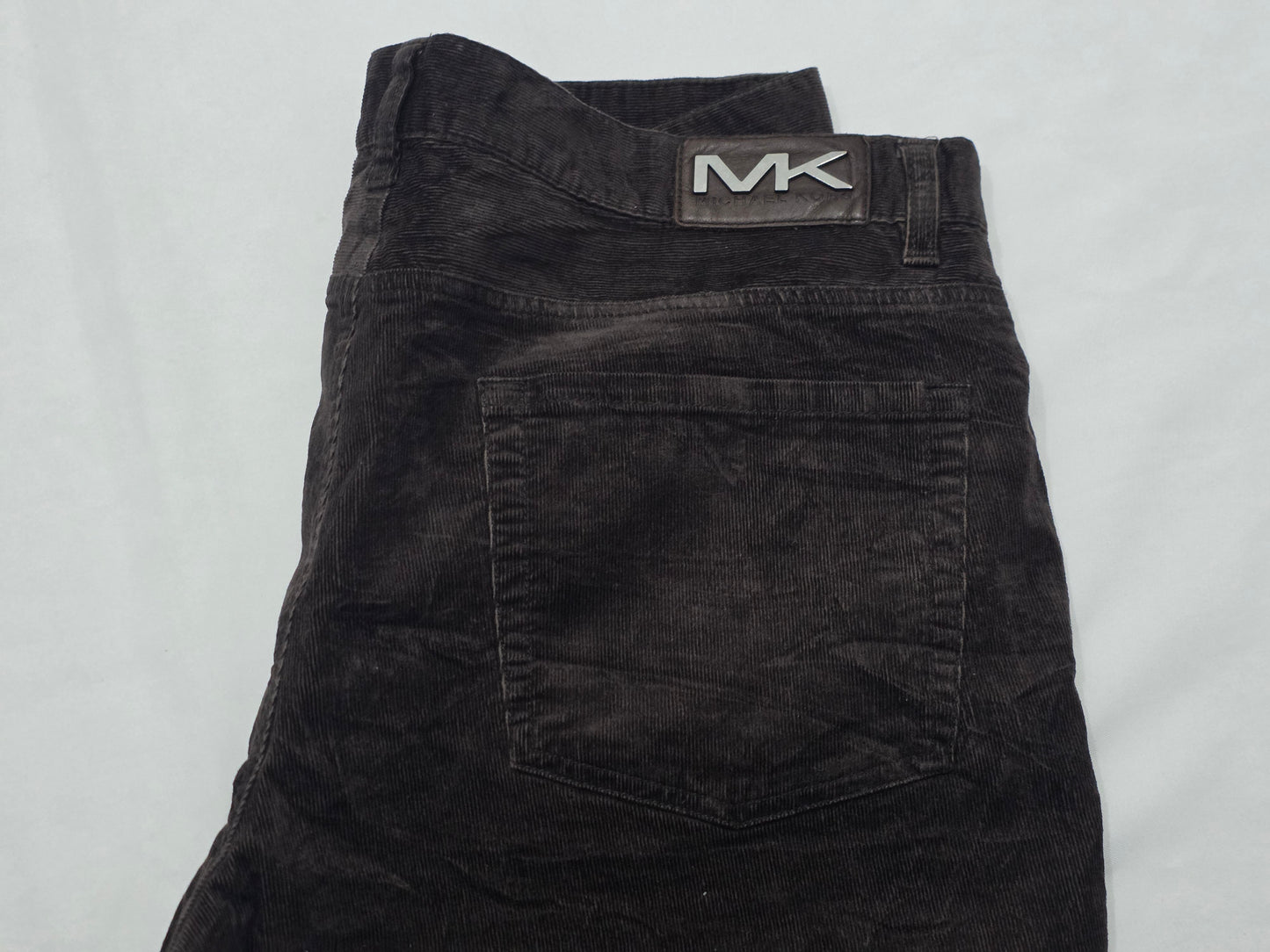 Pantalon Michael Kors 38 Recto Cafe Pana (Usado)