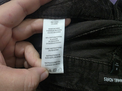Pantalon Michael Kors 38 Recto Cafe Pana (Usado)