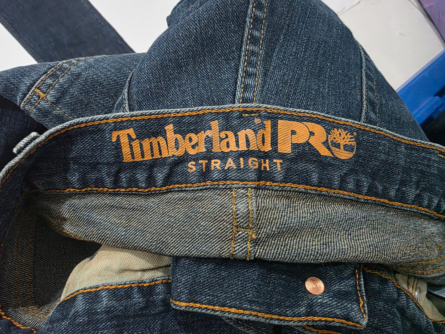 Pantalon Timberland Pro 38x30 Recto Azul (Usado)