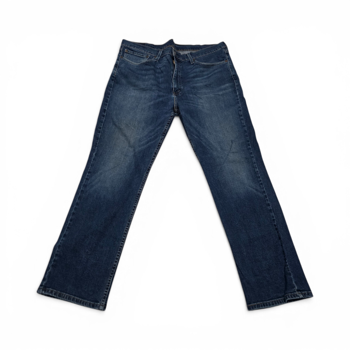 Pantalon Levis 514 38x30 Recto Azul Deslavado (Usado)