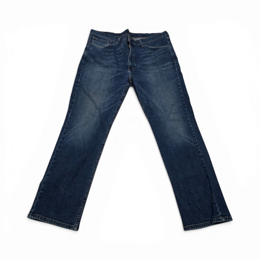Pantalon Levis 514 38x30 Recto Azul Deslavado (Usado)
