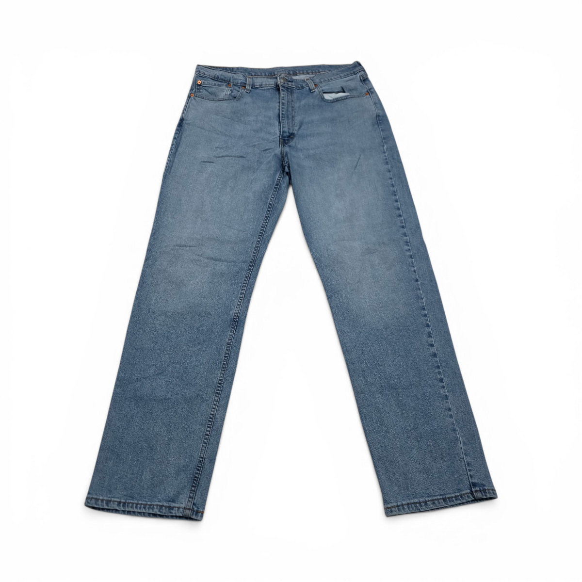 Pantalon Levis 550 38x34 Recto Azul Claro (Usado)
