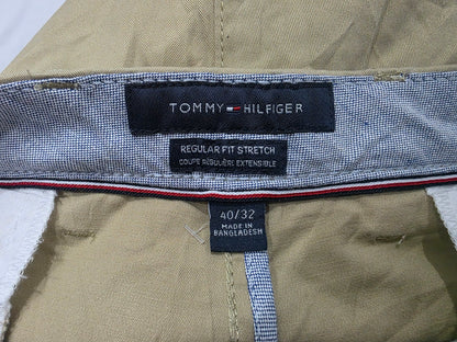 Pantalon Tommy Hilfiger 40x32 Regular Fit Cafe (Usado)
