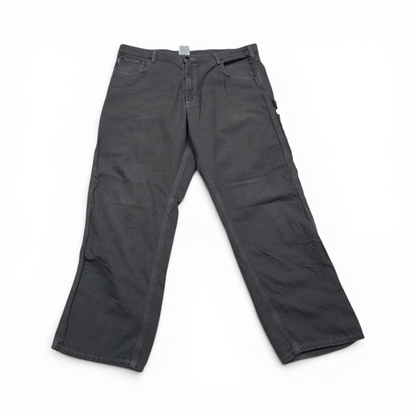 Pantalon Carhartt 40x30 Loose Fit Gris Deslavado (Usado)