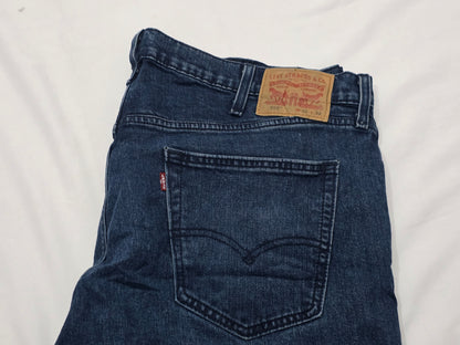 Pantalon Levis 559 42x32 Relajado Recto Azul Marino (Usado)