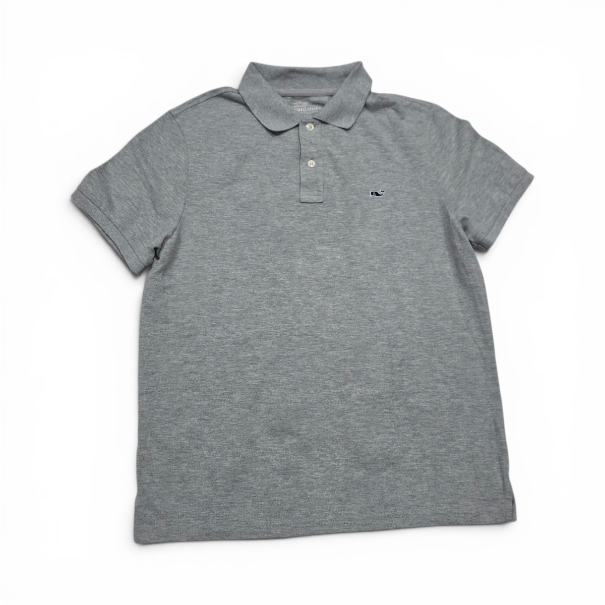 Playera Polo Vineyard Vines Xchico Xs Gris (Usado)