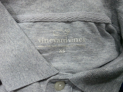 Playera Polo Vineyard Vines Xchico Xs Gris (Usado)