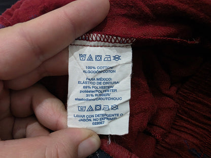 Pijama Ralph Lauren Chico S Rojo Pony Azul (Usado)