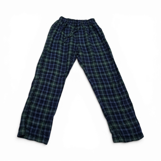 Pijama Ralph Lauren Chico S Azul Y Verde Cuadro Pony Amarill (Usado)