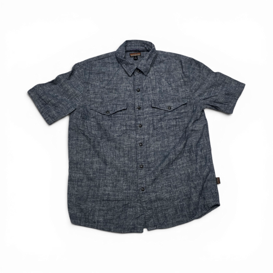 Camisa Manga Corta Patagonia Chico S Azul Grisaceo (Usado)