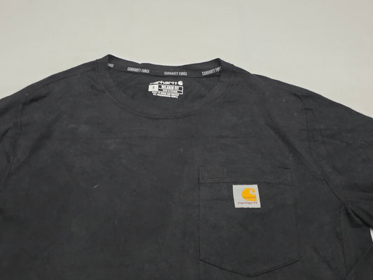 Playera Manga Larga Carhartt Chico S Relaxed Fit Negro (Usado)