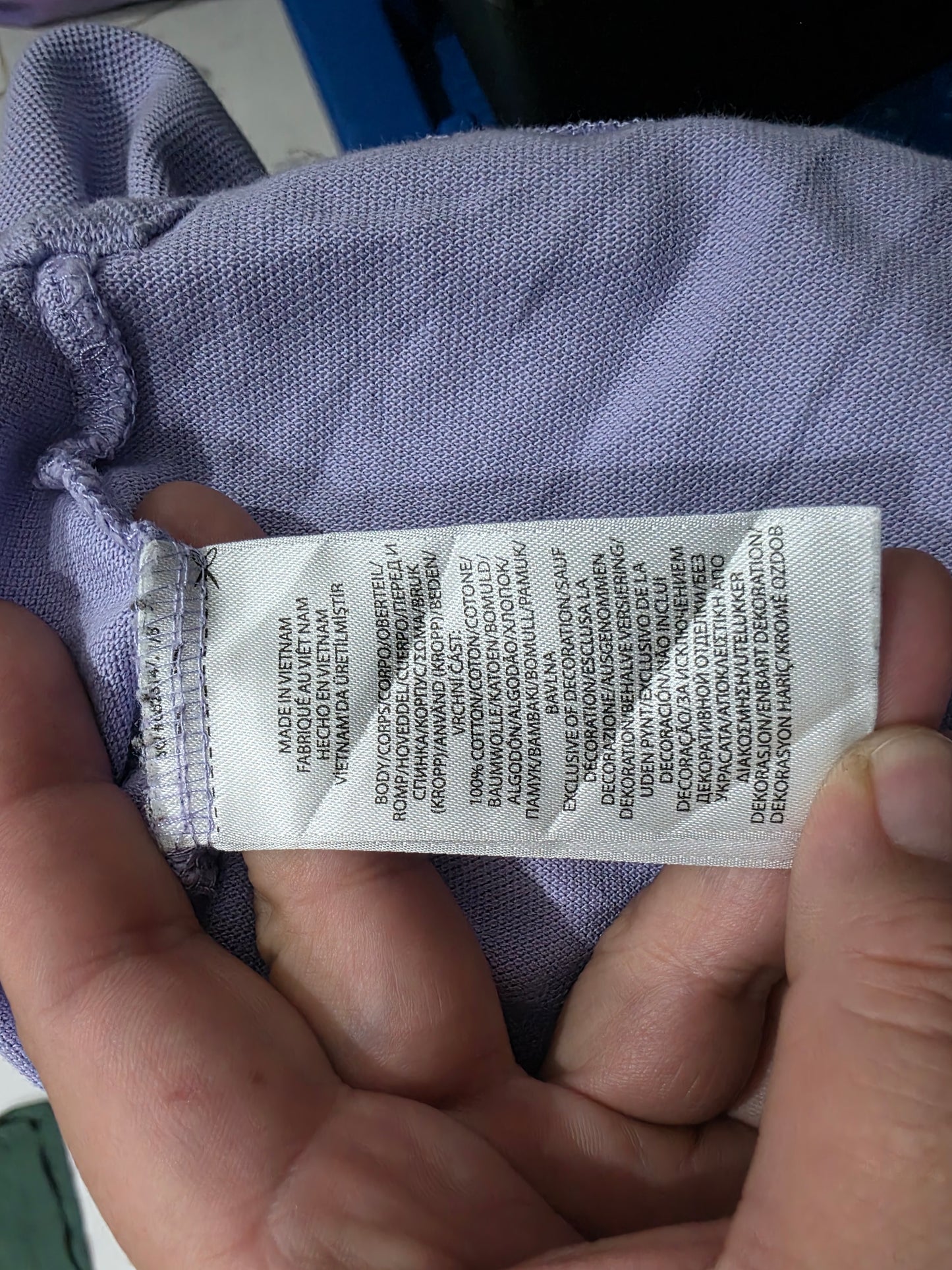 Playera Polo Ralph Lauren Chico S Custom Slimfit Lila (Usado)
