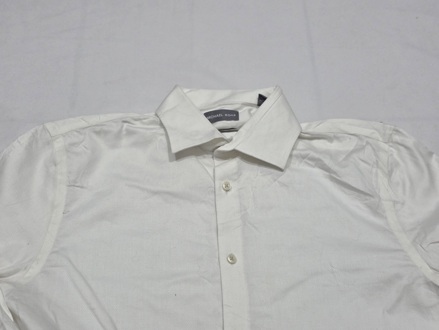 Camisa Michael Kors Mediana 15 1/2 32-33 Blanca (Usado)